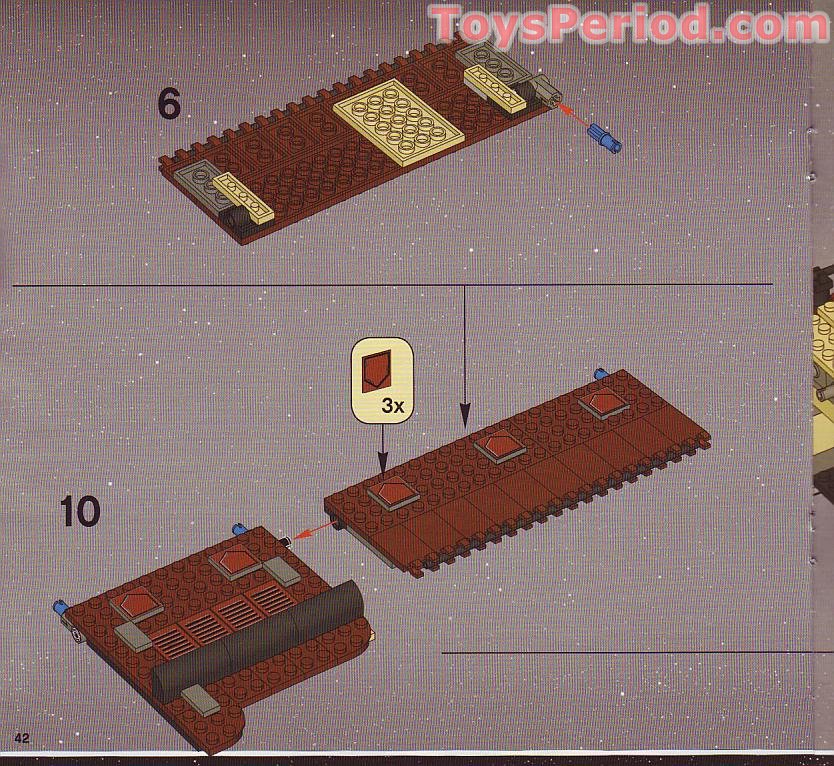 lego 6210 building instructions