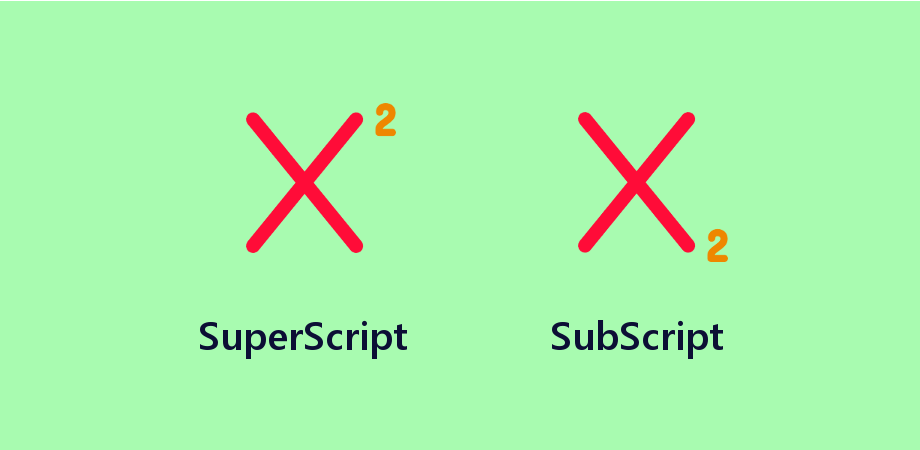 example-of-subscript-and-superscript-in-html