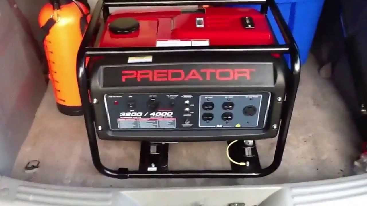 Predator 4000 watt generator manual