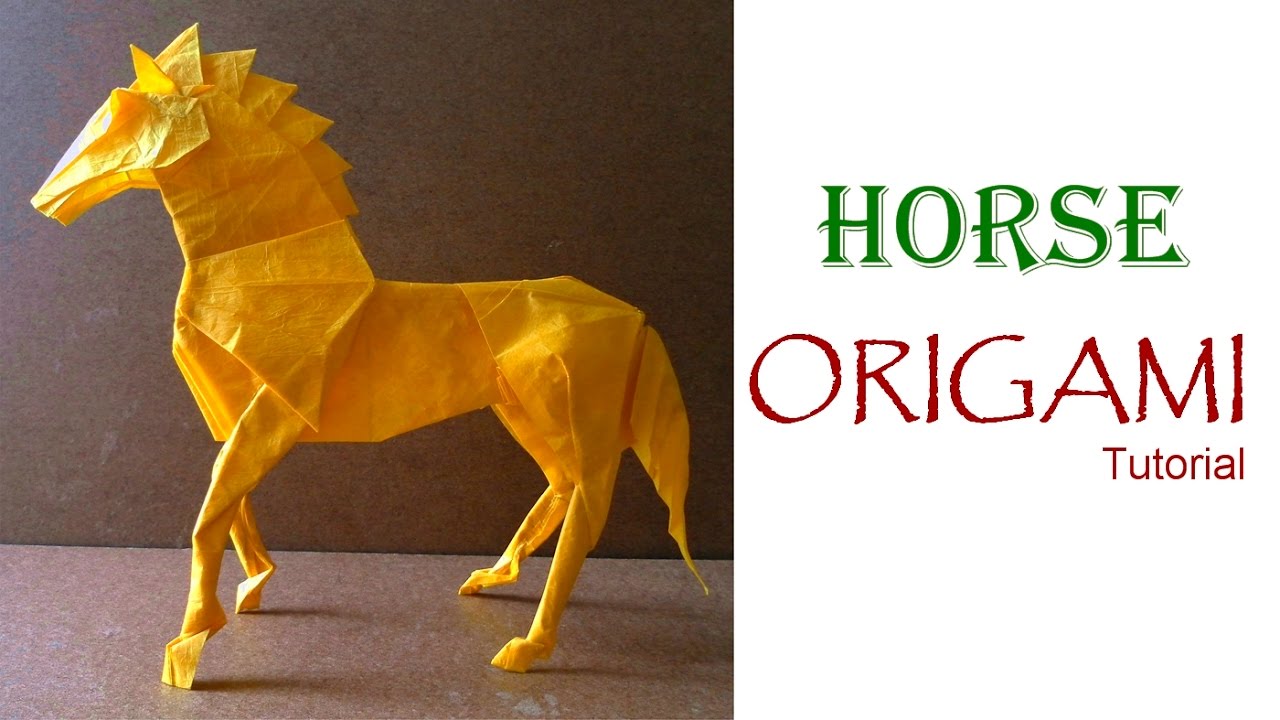 origami horse instructions advanced