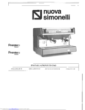 Nuova simonelli premier maxi manual