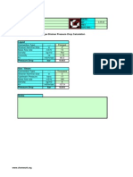 Strainer pressure drop calculation pdf