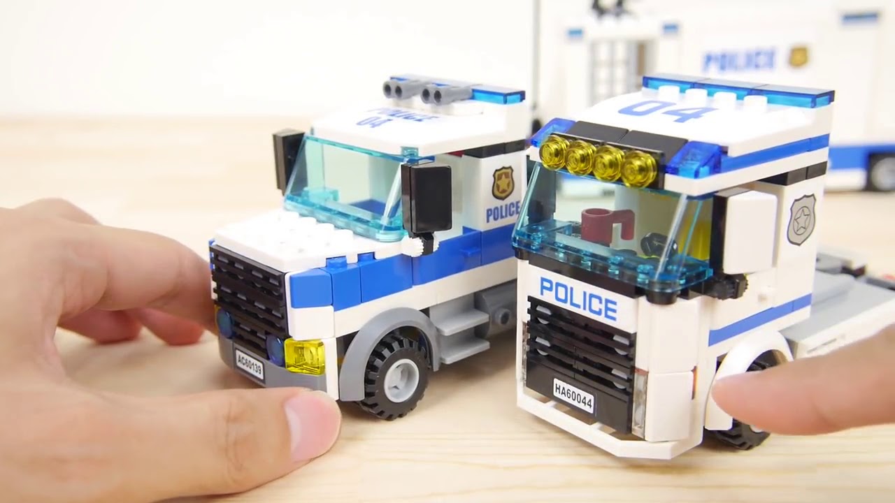 lego city police mobile command center instructions