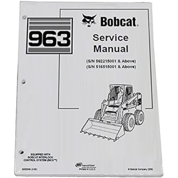 Bobcat 863 service manual free