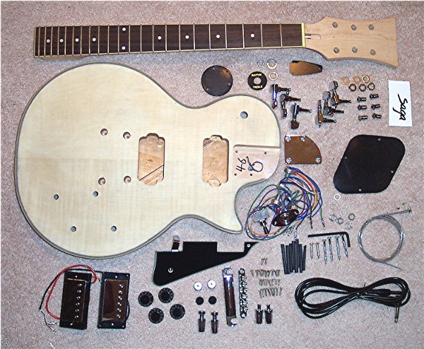 saga guitar kit lc-10 instructions