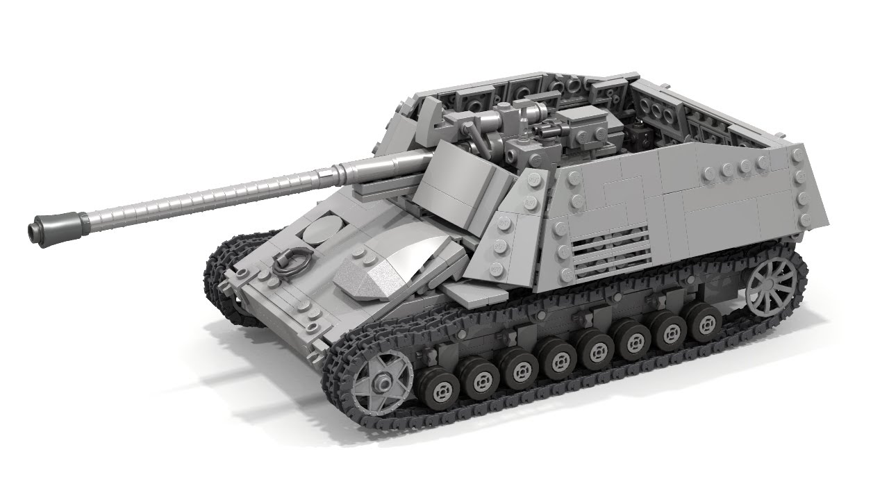 how to make a lego tank instructions