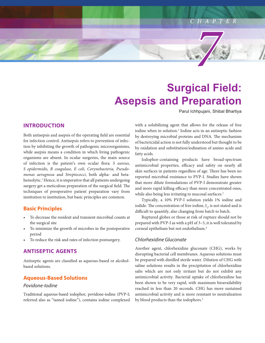 Medical and surgical asepsis pdf