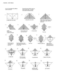 origami swallowtail butterfly instructions pdf