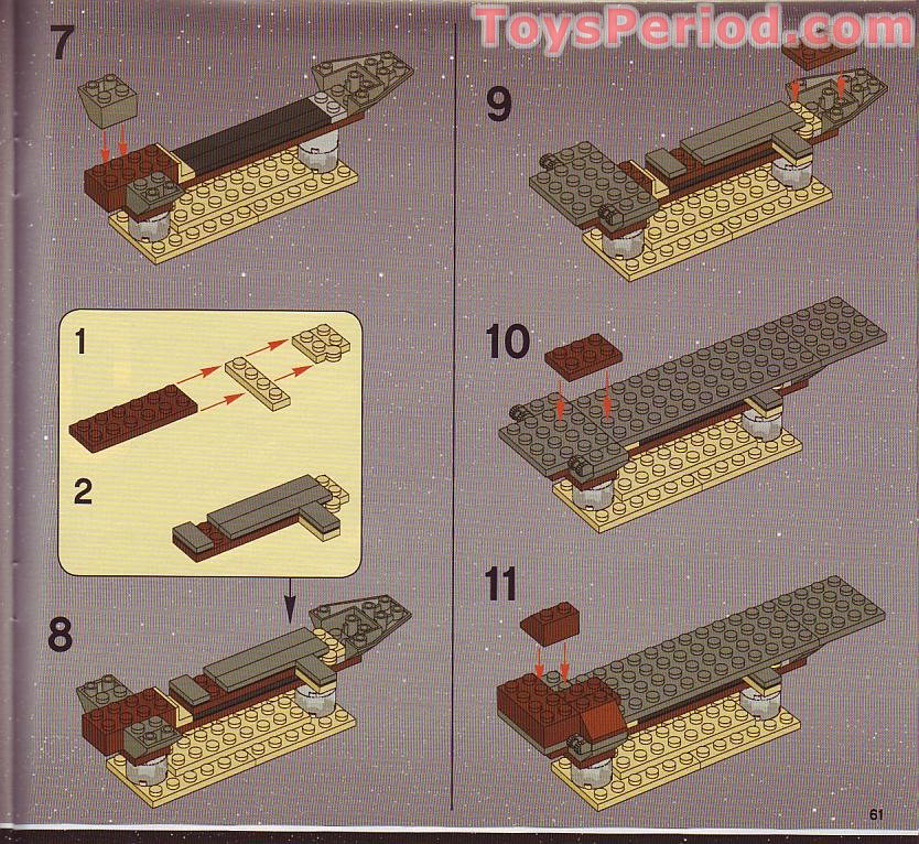 lego 6210 building instructions
