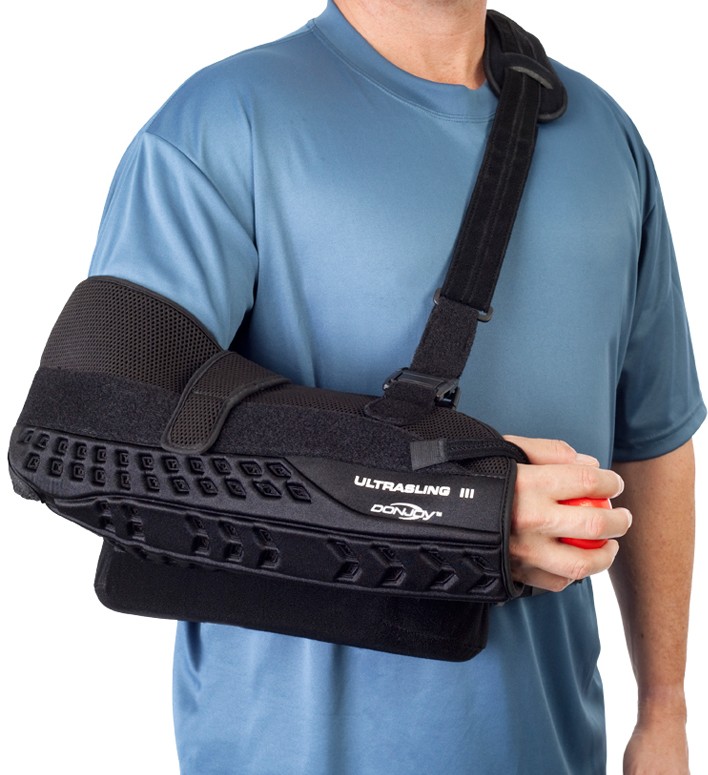 Aircast arm immobilizer instructions