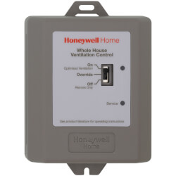 Honeywell fresh air ventilation control manual