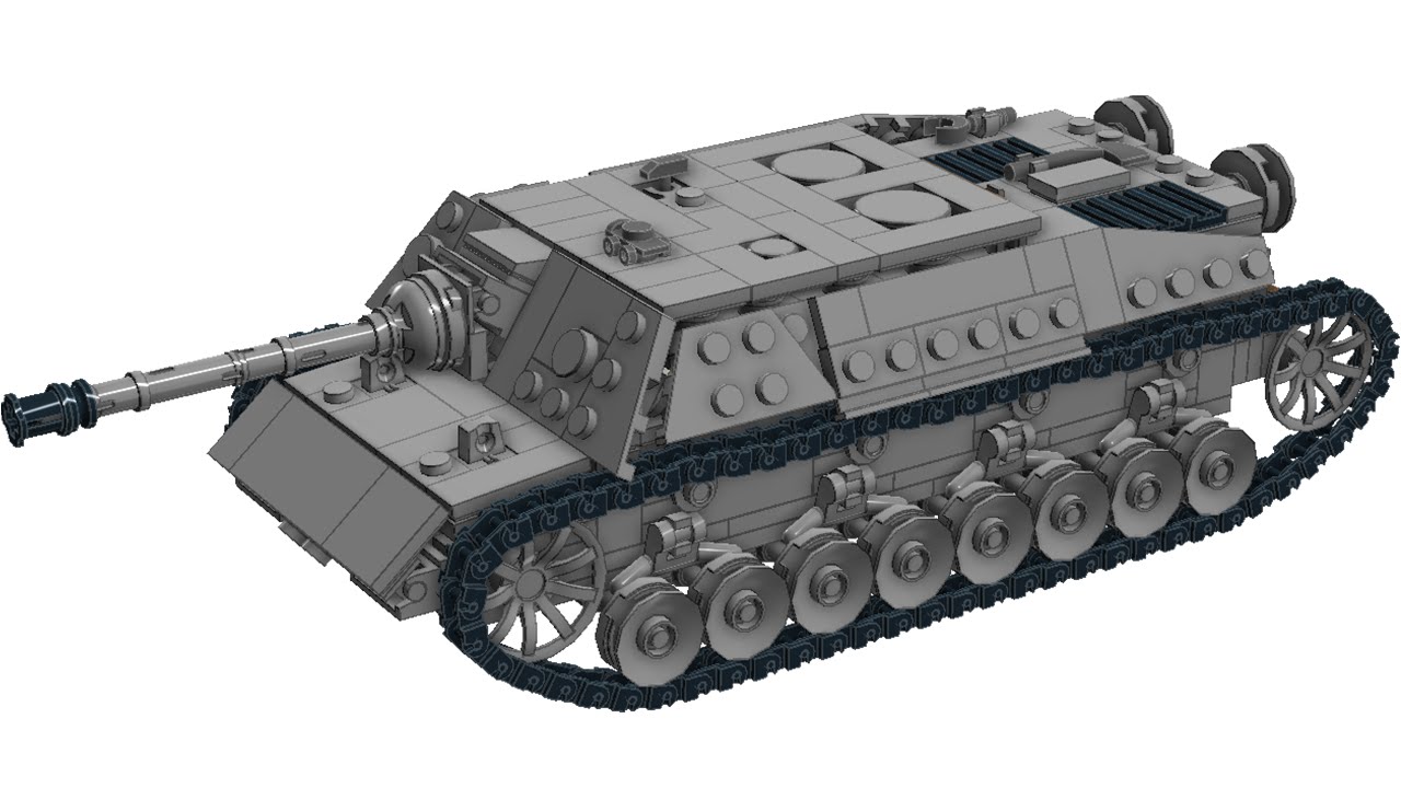 how to make a lego tank instructions
