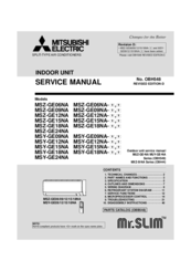 mitsubishi electric msz-ge71vad manual