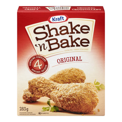 shake and bake method instructions and ingredients