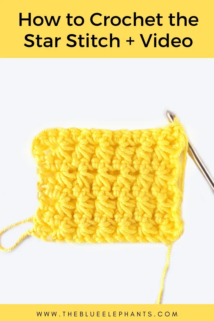 Star stitch crochet instructions